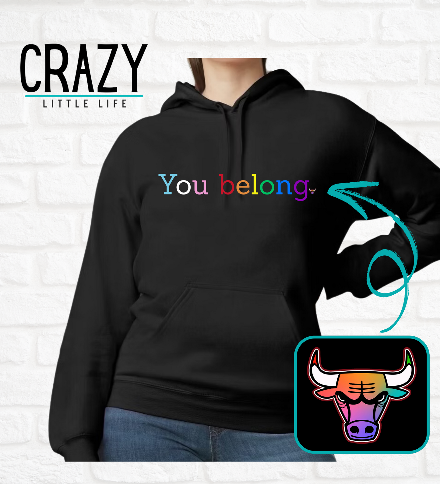 SSP4ALL You Belong Hoodie