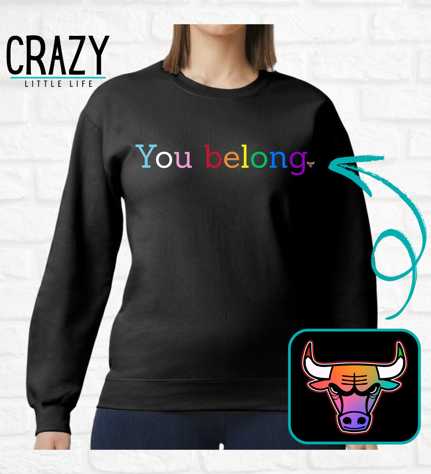SSP4ALL You Belong Crewneck