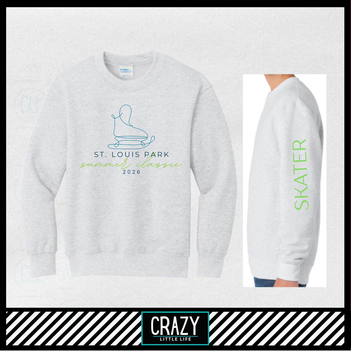 St. Louis Park Summer Classic Youth Crewneck
