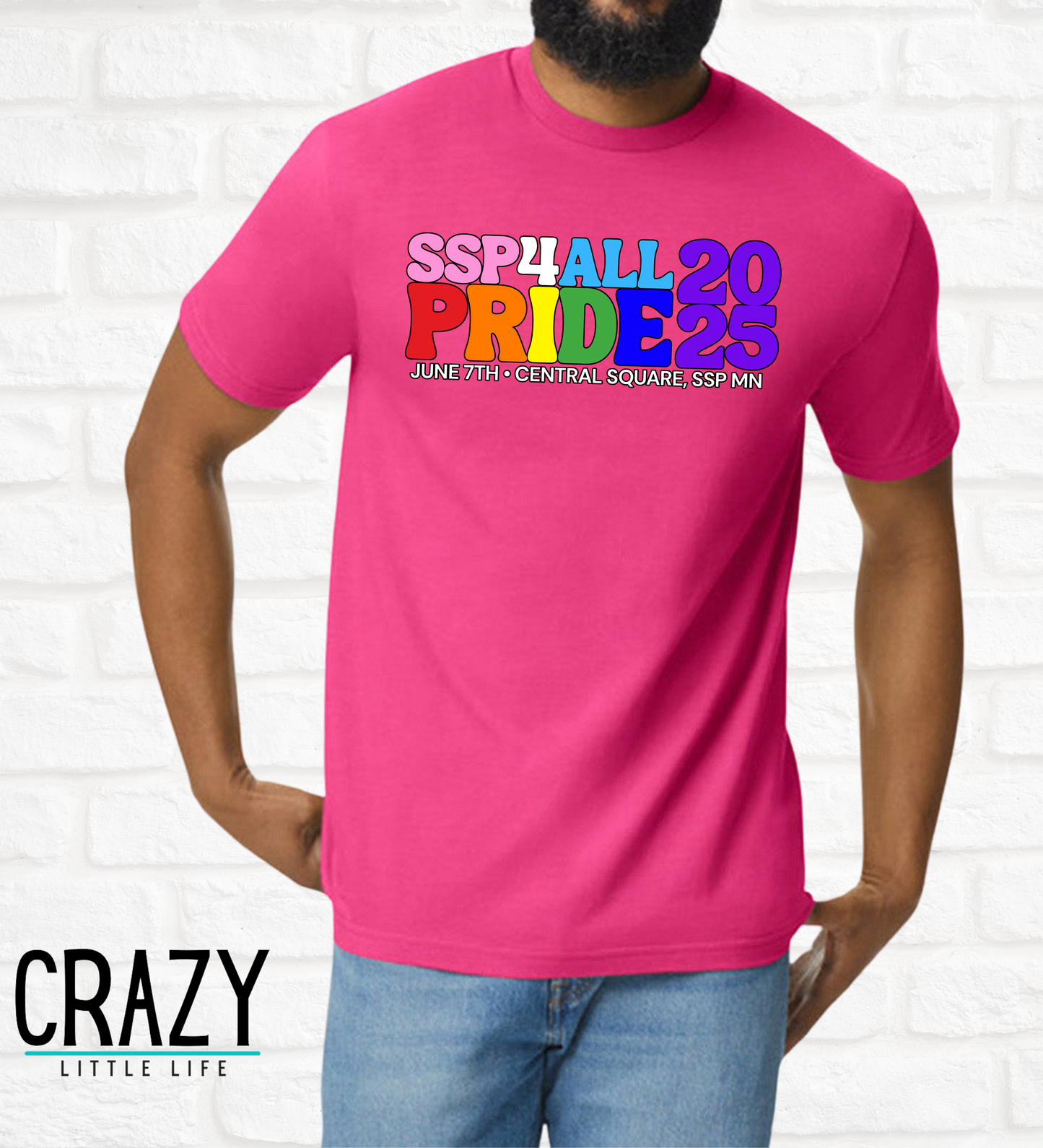 2025 SSP4ALL Pride Event Tee