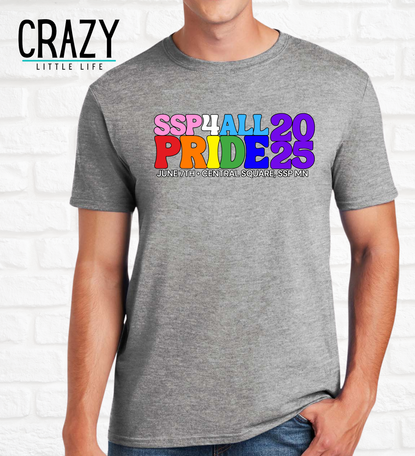 2025 SSP4ALL Pride Event Tee