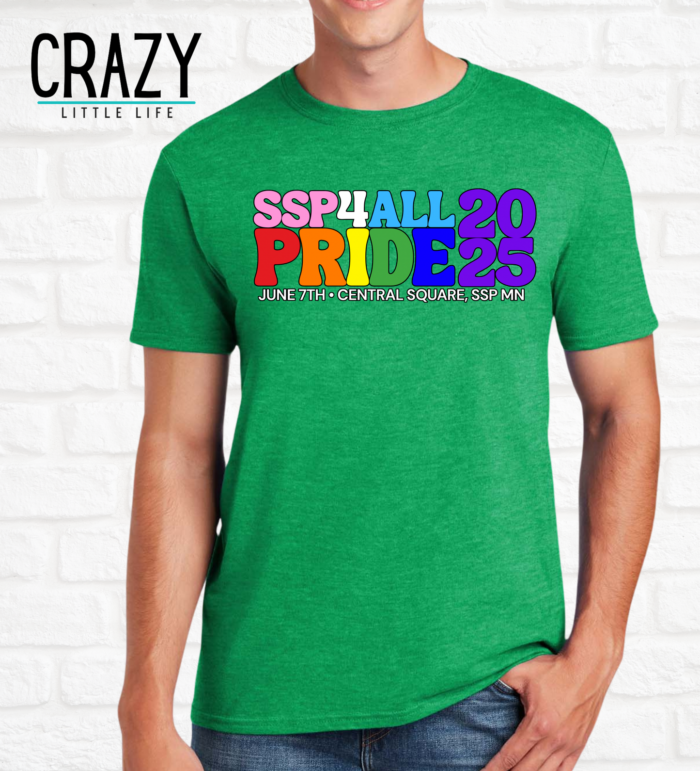 2025 SSP4ALL Pride Event Tee