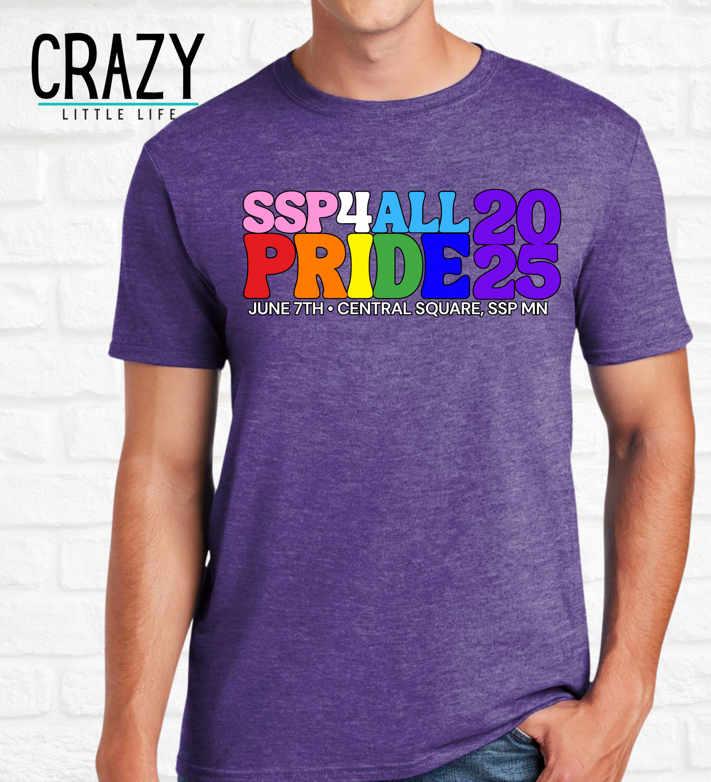 2025 SSP4ALL Pride Event Tee