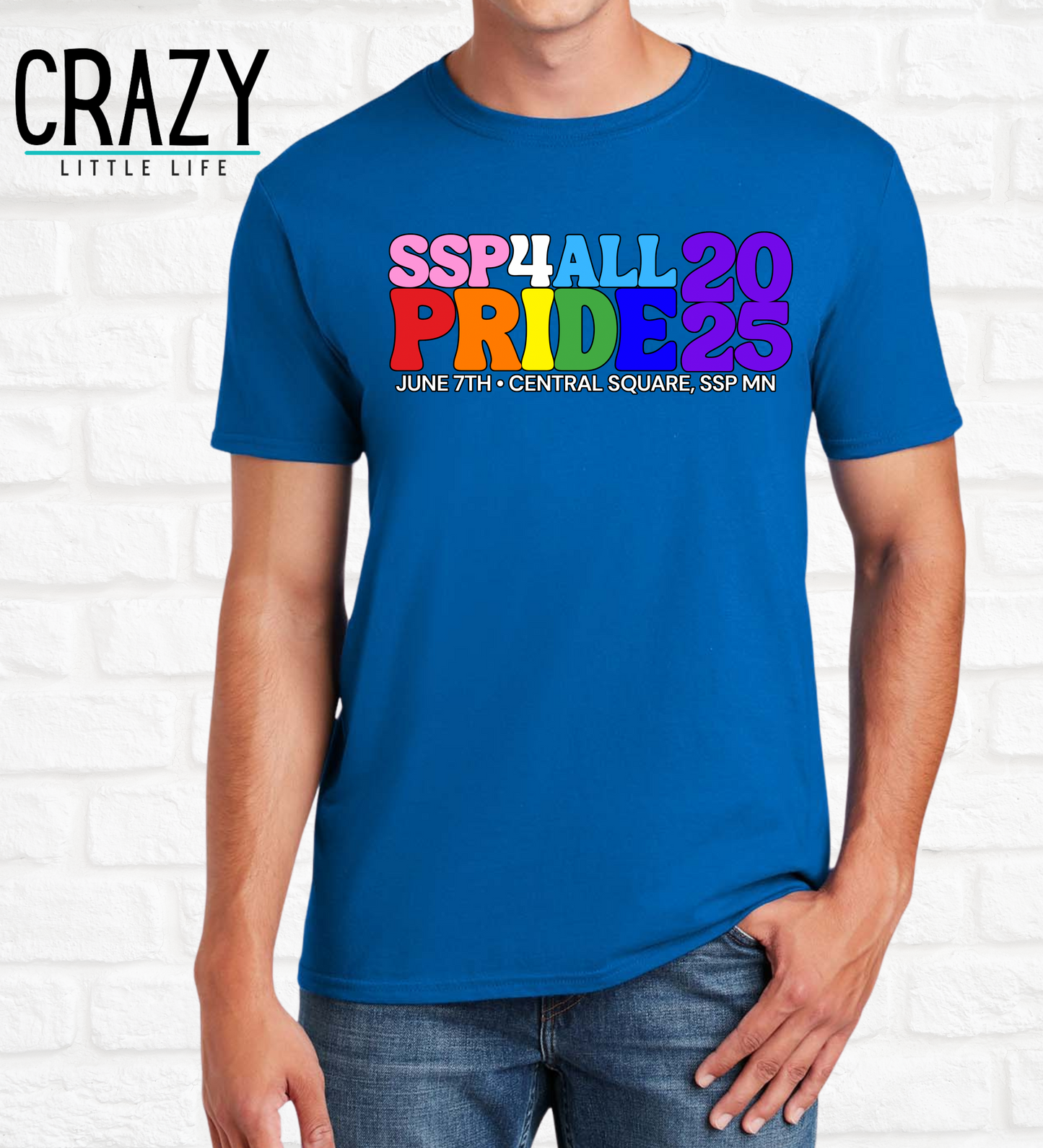 2025 SSP4ALL Pride Event Tee