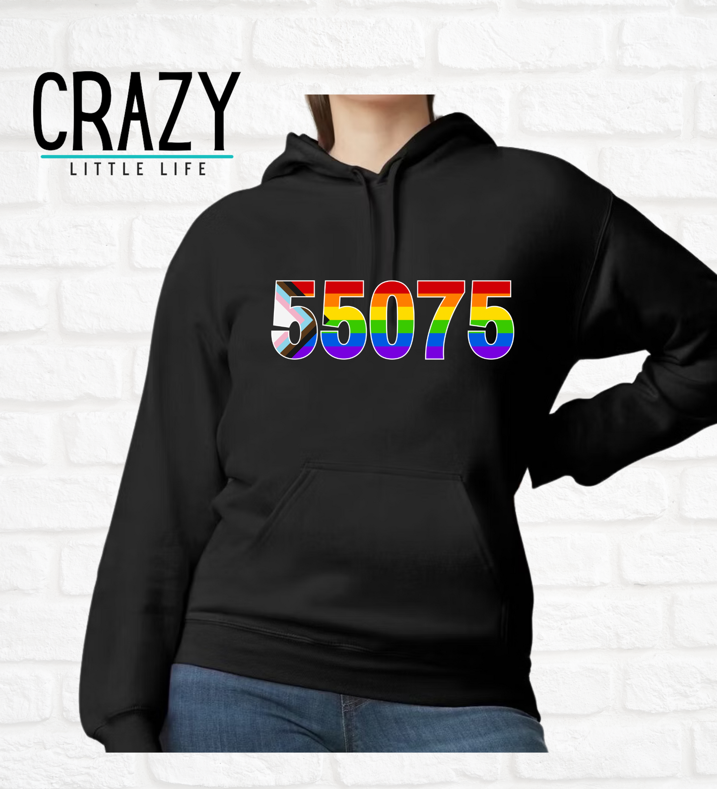 55075 LGBTQ+ Pride Hoodie