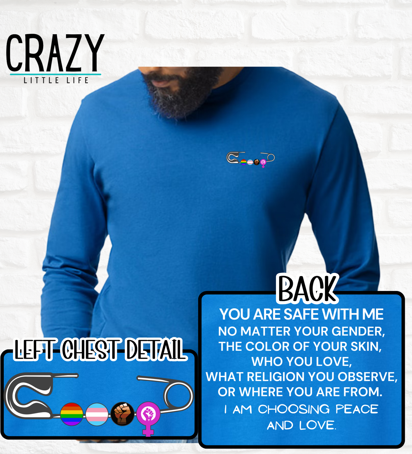Safe With Me Long Sleeve