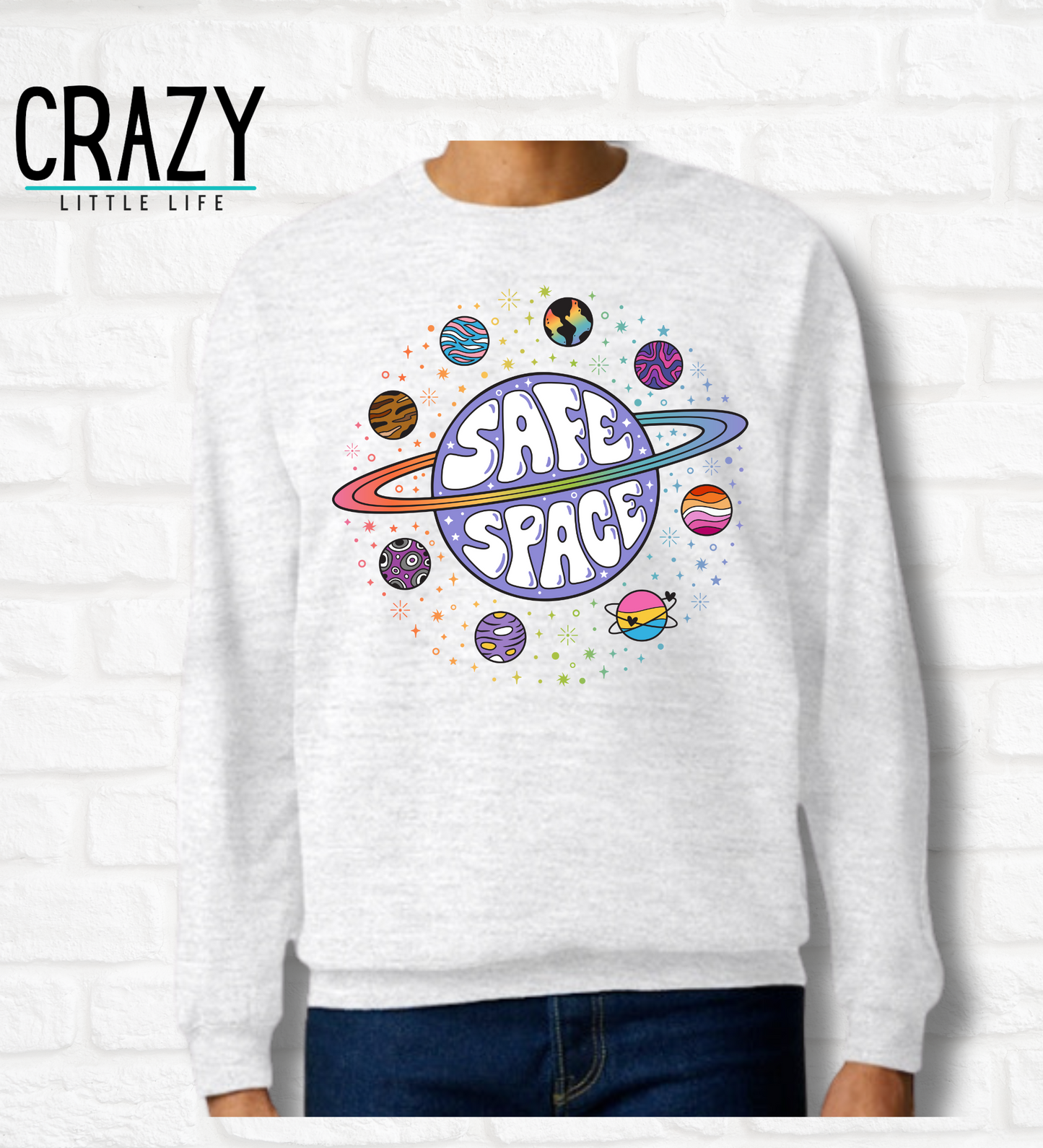 Safe Space Crewneck