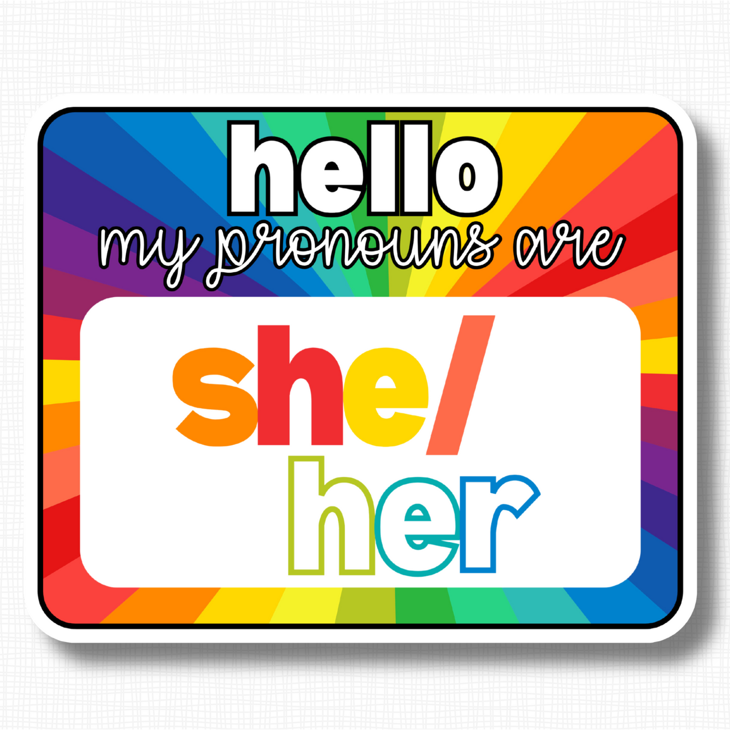 LGBTQ+ Pride Stickers