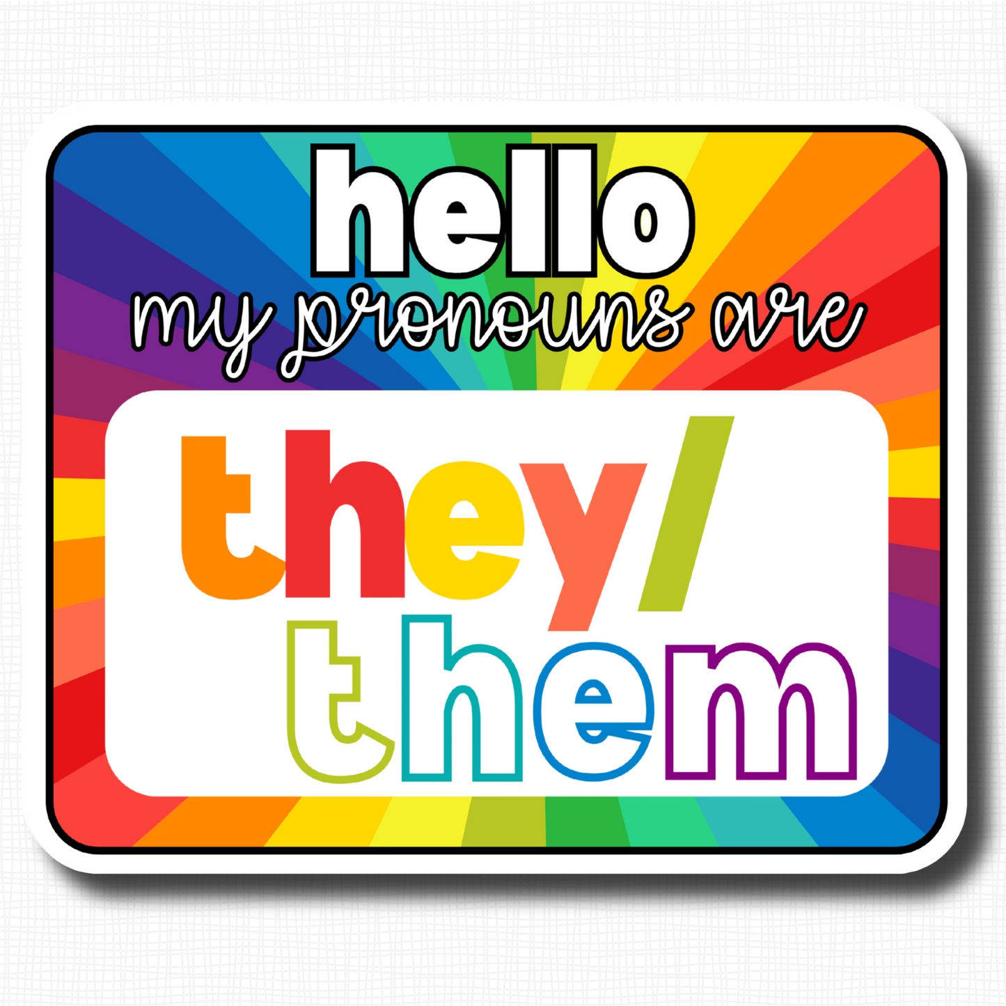 LGBTQ+ Pride Stickers