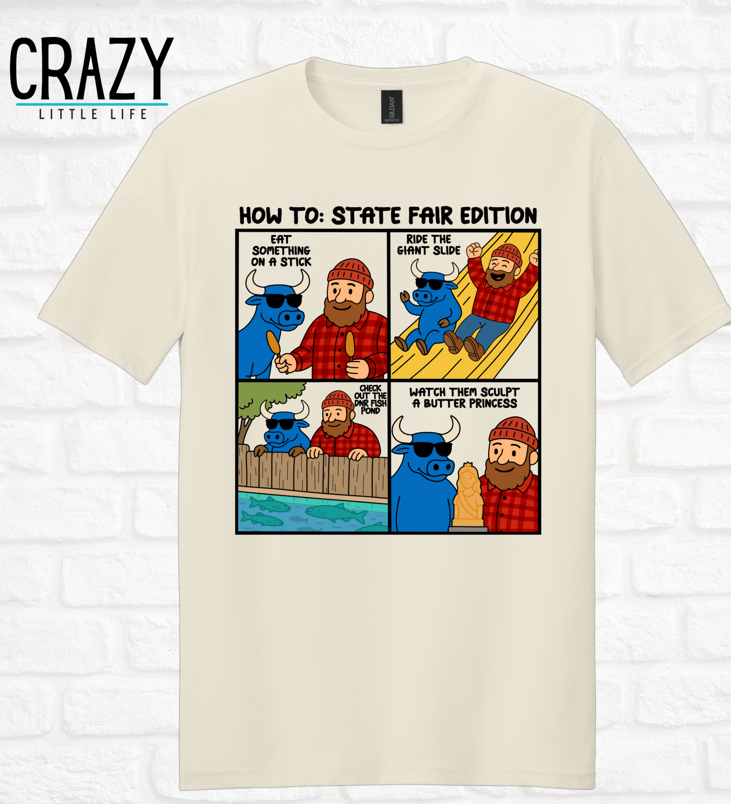 Paul and Babe at the State Fair- Adult (multiple color options)