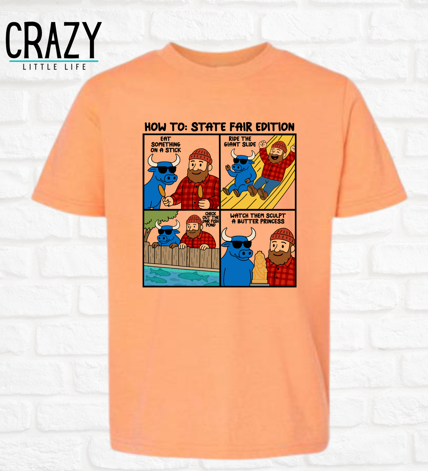 Paul and Babe at the State Fair- Youth (multiple color options)