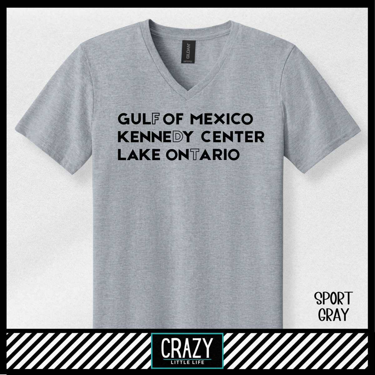 Proper Names V-Neck - Multiple Color Options Available