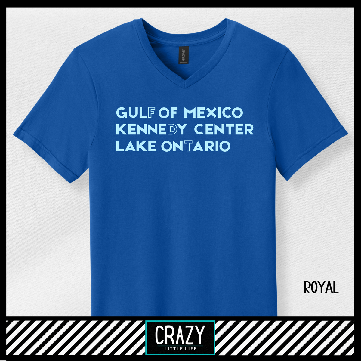 Proper Names V-Neck - Multiple Color Options Available