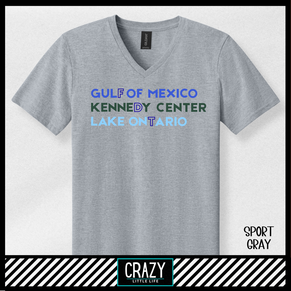 Proper Names V-Neck - Multiple Color Options Available