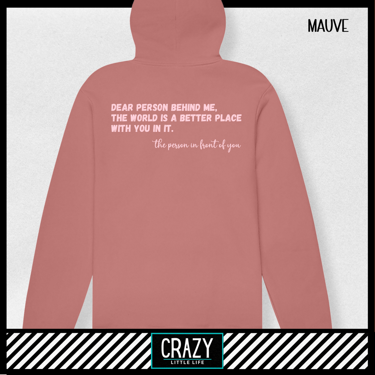 You Are Enough Hoodie - Multiple Color Options Available