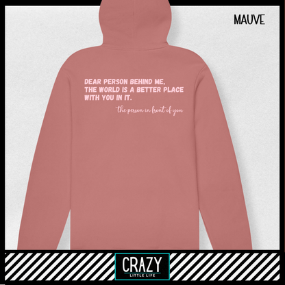 You Are Enough Hoodie - Multiple Color Options Available