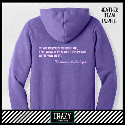 You Are Enough Hoodie - Multiple Color Options Available