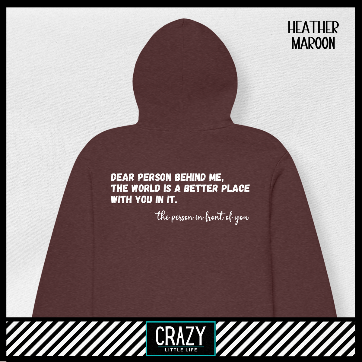 You Are Enough Hoodie - Multiple Color Options Available