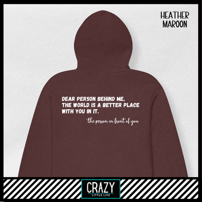You Are Enough Hoodie - Multiple Color Options Available