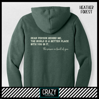 You Are Enough Hoodie - Multiple Color Options Available
