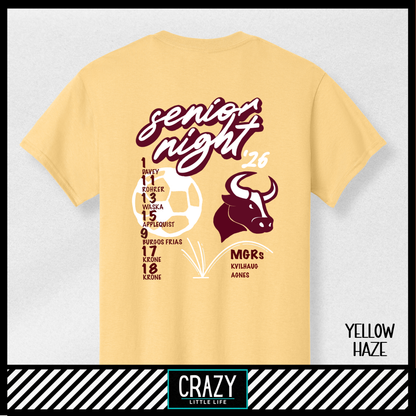 Packer Soccer Senior Night Shirt