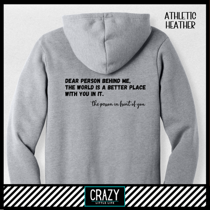 You Are Enough Hoodie - Multiple Color Options Available