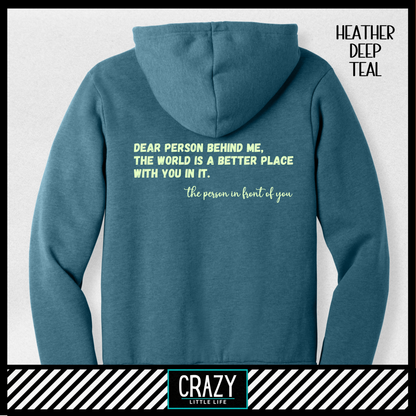 You Are Enough Hoodie - Multiple Color Options Available