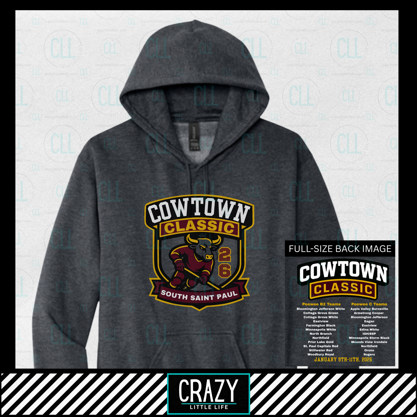 Cowtown Classic Hoodie- Youth and Adult ‘26