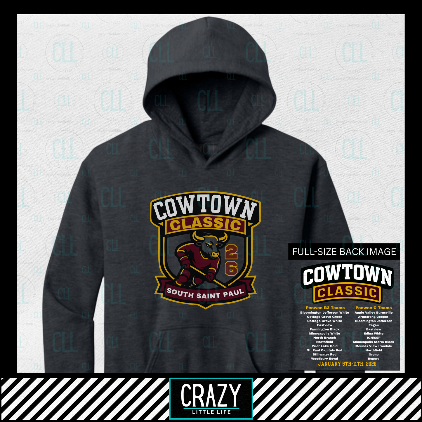 Cowtown Classic Hoodie- Youth and Adult ‘26