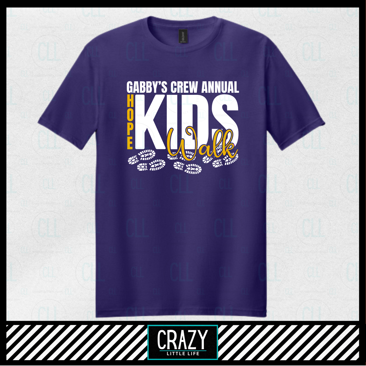 Gabby's Crew Hope Kids Walk Tee