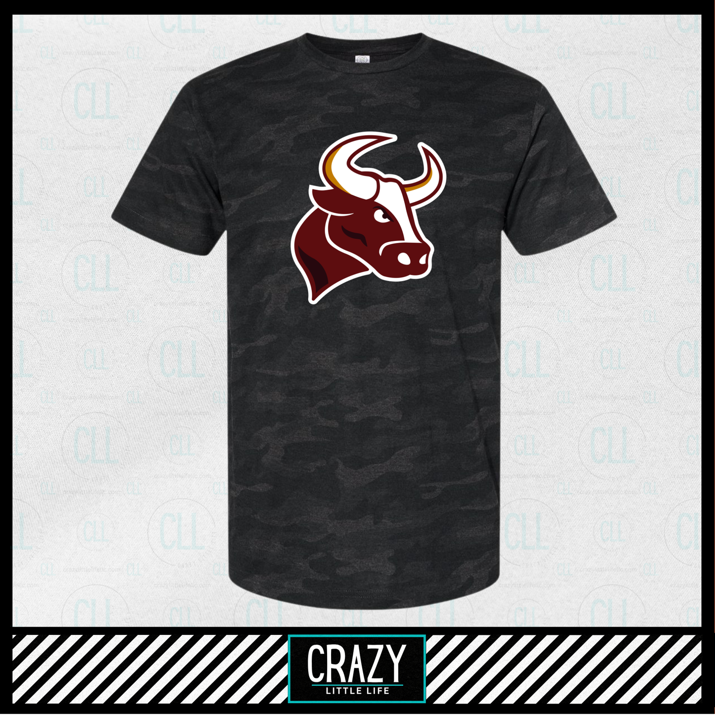 SSP Packer Black Camo Tee