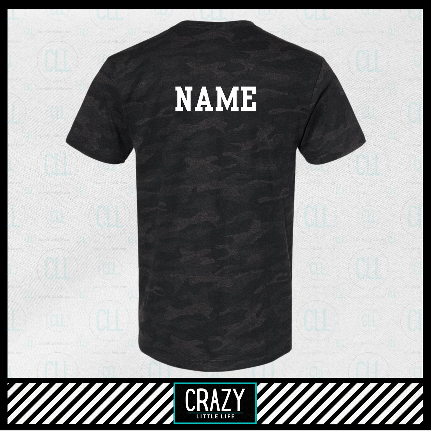 SSP Packer Black Camo Tee