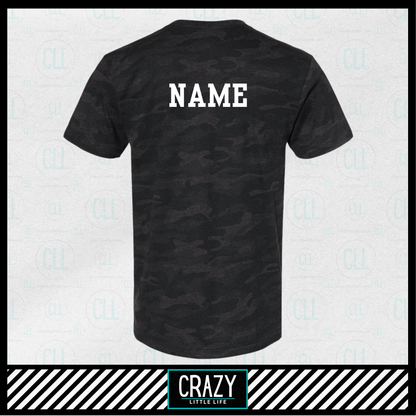 SSP Packer Black Camo Tee