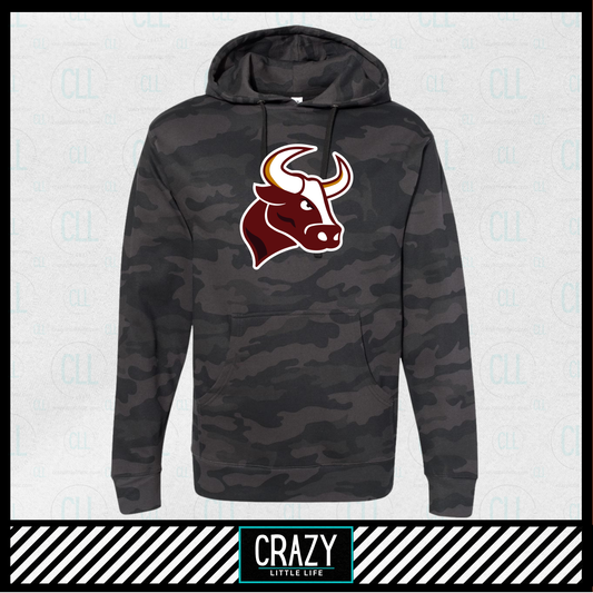 SSP Packer Black Camo Hoodie