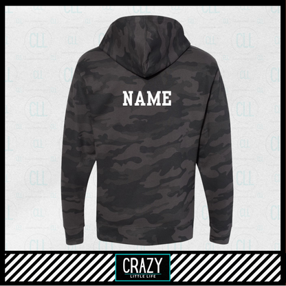 SSP Packer Black Camo Hoodie