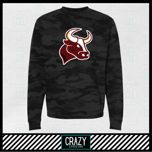 SSP Packer Black Camo Crewneck