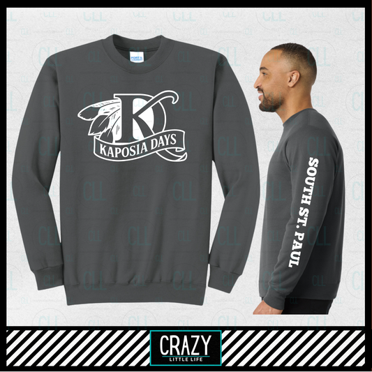 Gray Crewneck