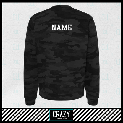 SSP Packer Black Camo Crewneck