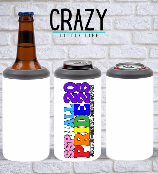 2025 SSP4ALL Pride Event 4-in-1 Can Cooler (16 ounces)