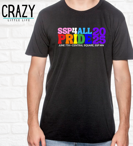2025 SSP4ALL Pride Event Tee