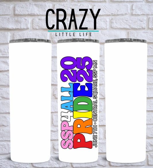 2025 SSP4ALL Pride Event Tumbler (20 ounces)