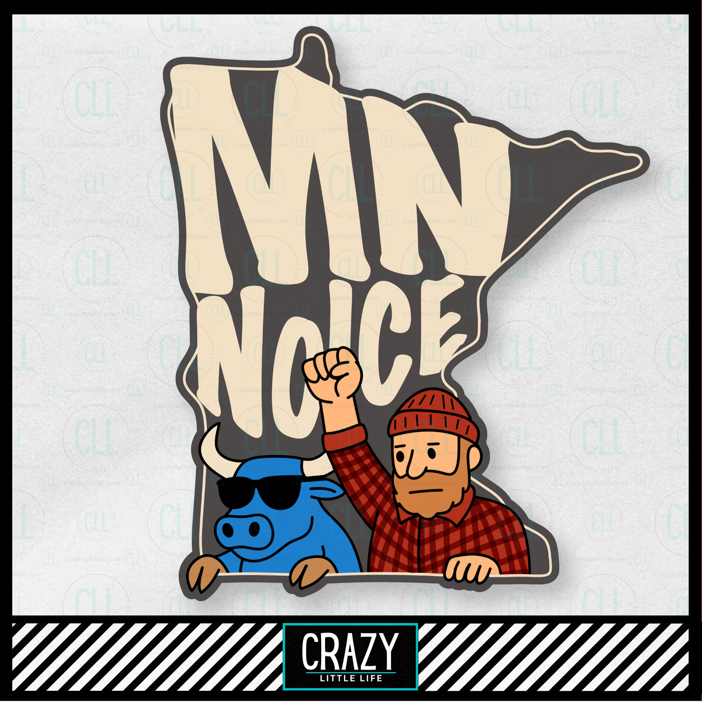 MN NoIce Sticker or Decal Profanity Free