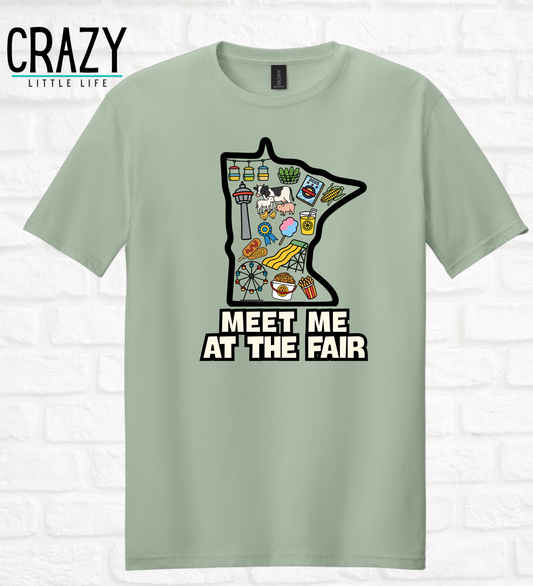 Meet Me at the Fair Tee - Adult (multiple color options)