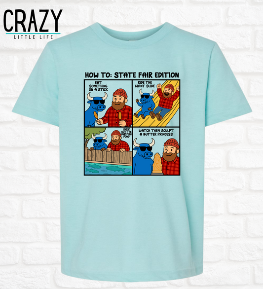 Paul and Babe at the State Fair- Youth (multiple color options)