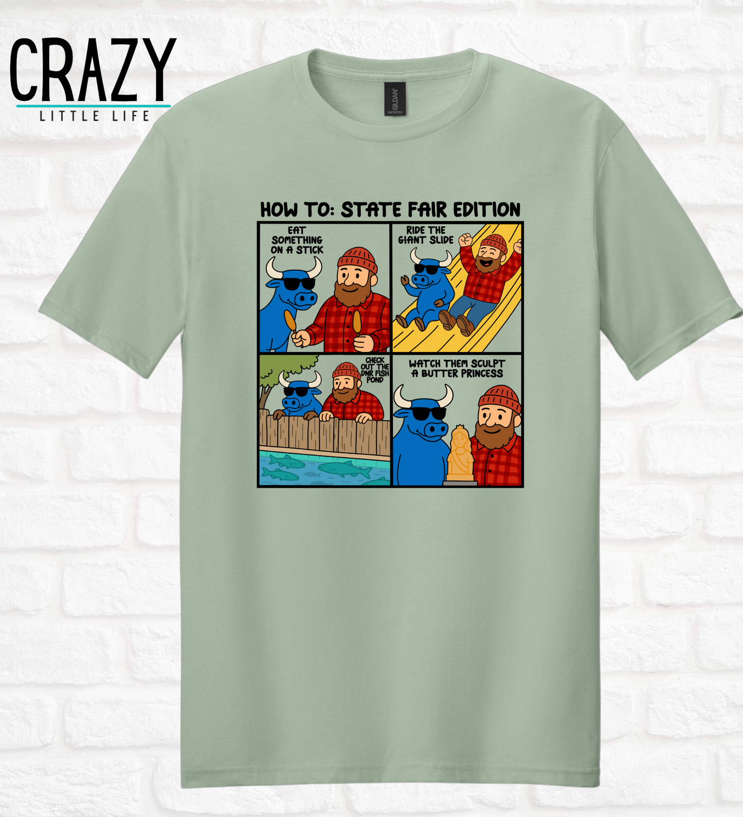 Paul and Babe at the State Fair- Adult (multiple color options)